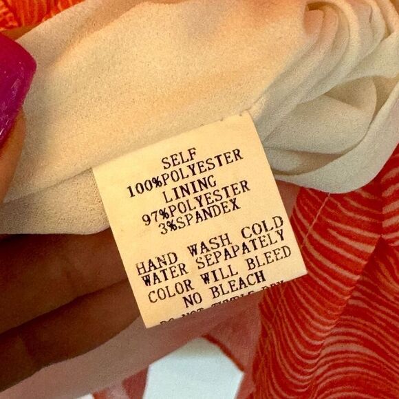 NWOT Pinch Coastal Striped Ruffle Sleeveless Smocked Mid Waisted Dress Women's M - Picture 5 of 9